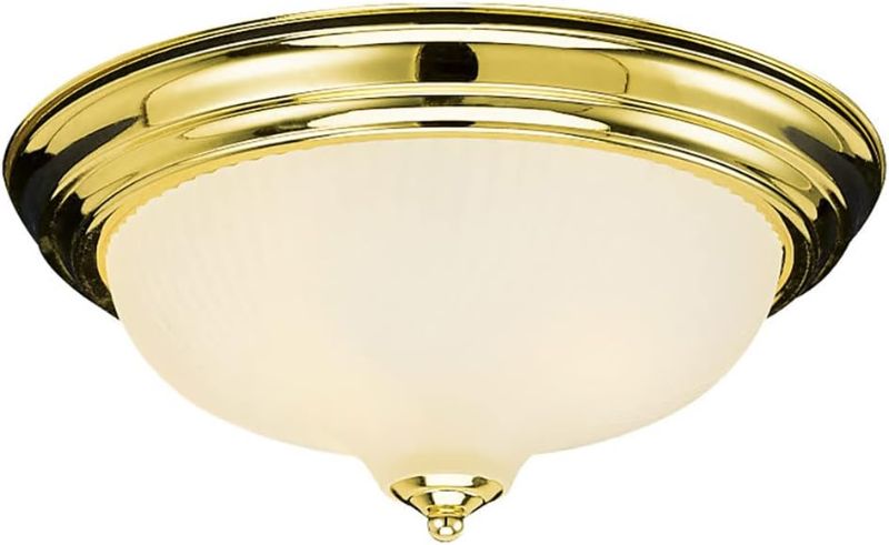 Photo 1 of STOCK IMAGE FOR REFERENCE Design House 507210 1 Light Ceiling Light, Polished Brass