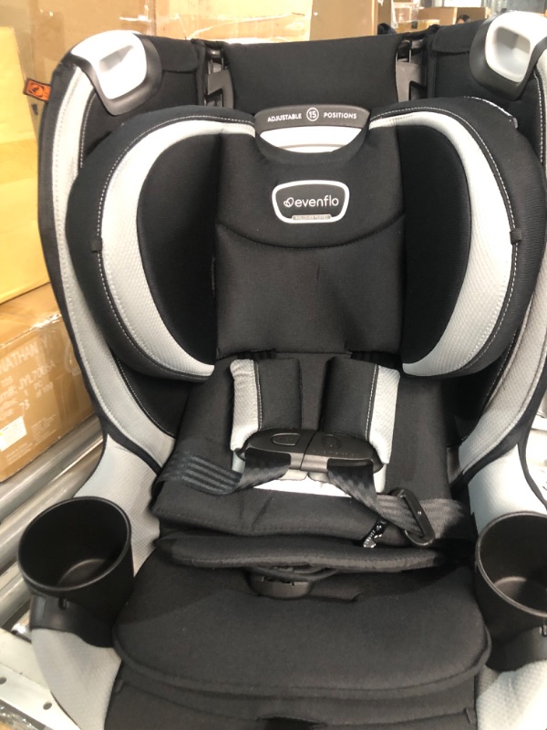 Photo 4 of Evenflo Revolve360 Slim 2-in-1 Rotational Car Seat with Quick Clean Cover