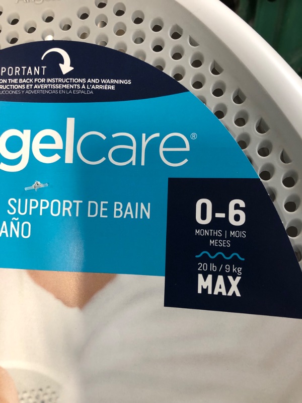 Photo 2 of Angelcare Baby Bath Support (Grey) | Ideal for Babies Less than 6 Months Old