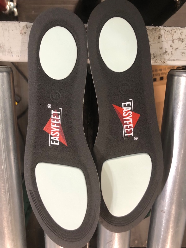 Photo 3 of (New 2023) Memory Foam Insoles for Men and Women Black S (Men 7-8.5/Women 8-9.5) 2pk