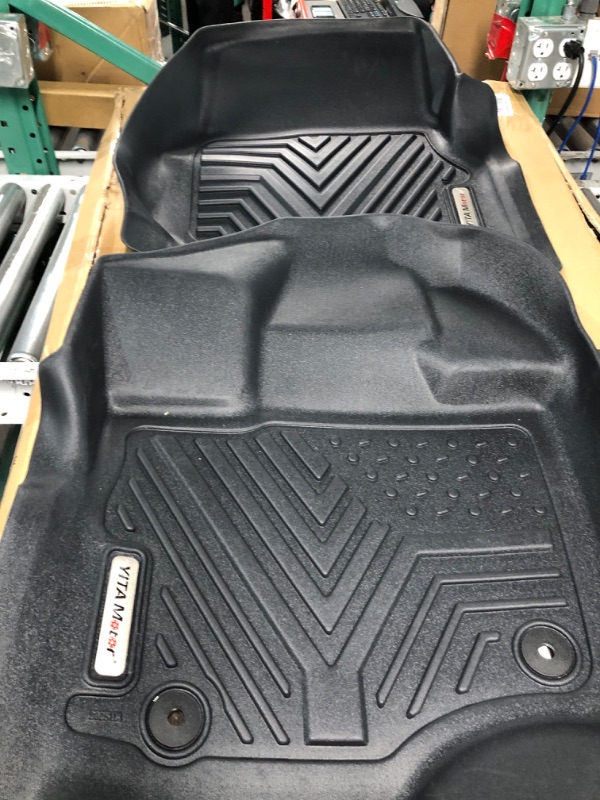 Photo 4 of **STOCK IMAGE FOR SAMPLE**
YITAMOTOR Floor Mats Compatible with 2016-2021 Jeep Grand Cherokee/Dodge Durango, Not Fits for Grand Cherokee L, Custom Fit Floor Liners 1st & 2nd Row All Weather Mats , Black Front & Rear