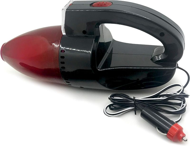 Photo 1 of American Builder HW2299 Black 12V Car Vacuum Cleaner for Wet Dry Use Built in Flashlight
