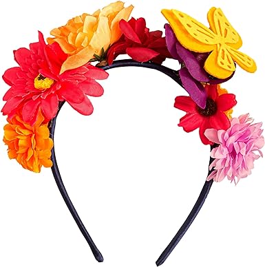 Photo 1 of Disney Encanto Headband - Butterfly and Flower Headband for Encanto Costume, Cosplay