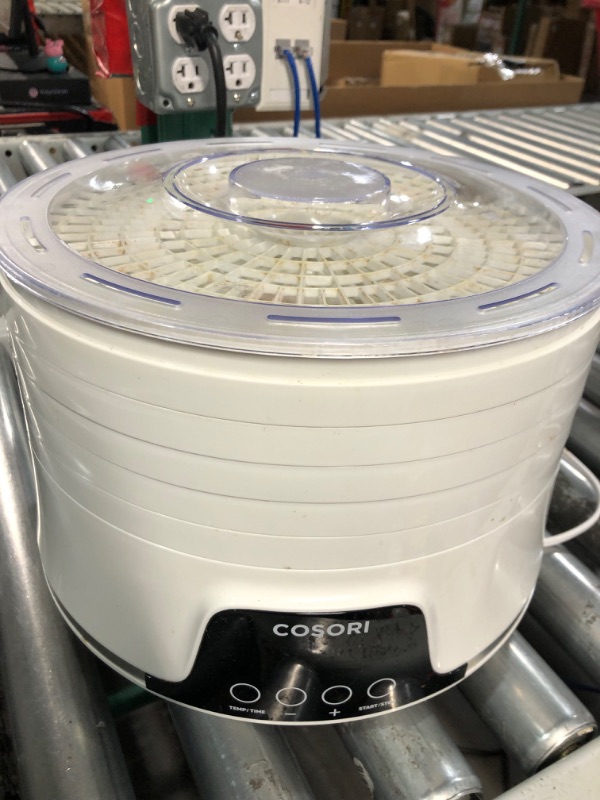 Photo 3 of **PARTS ONLY**
COSORI Food Dehydrator 165°F, 5 Trays Machine, 11.6" Small BPA-Free Dryer with Timer White