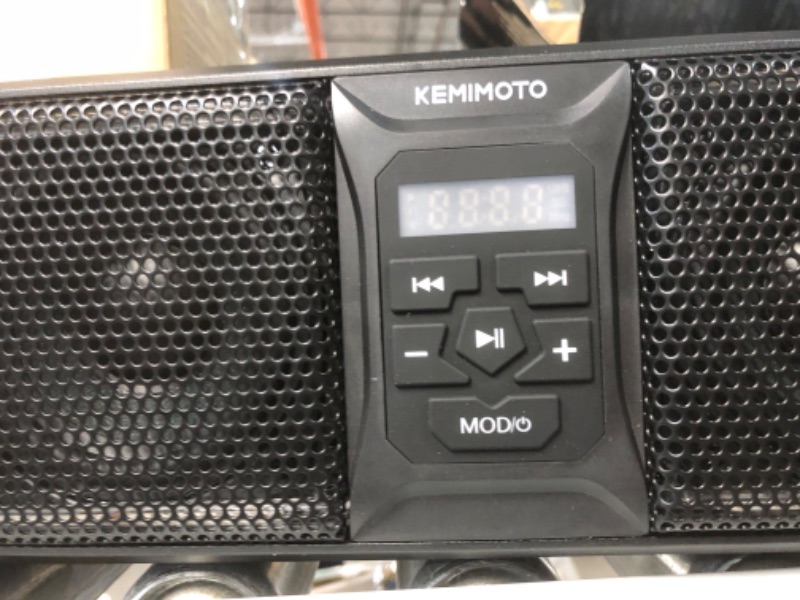 Photo 3 of kemimoto 26 Inch RGB UTV Sound Bar Waterproof Bluetooth w/Multicolor 