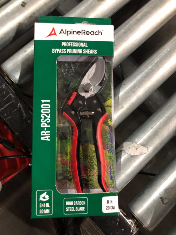 Photo 3 of AlpineReach Bypass Pruning Shears for Gardening, Professional & Sharp, Gift Box for Women & Men, Ergonomic 8" Hand Pruner, Wide 3/4” High Carbon Steel Blade trims tree branches, Heavy Duty Garden Tool