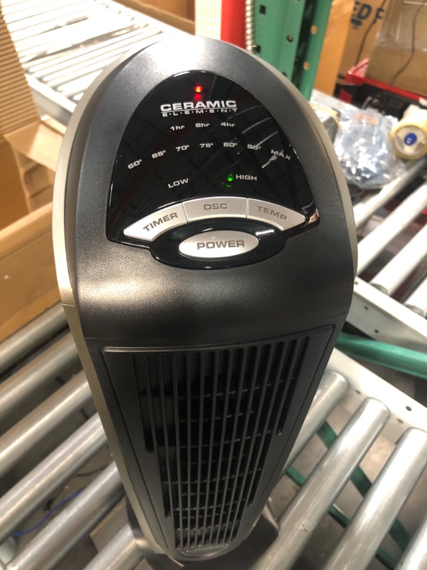 Photo 3 of ***POWERS ON - UNABLE TO TEST FURTHER***
Lasko Products Lasko 1500 Watt 2 Speed Ceramic Oscillating Tower Heater with Remote