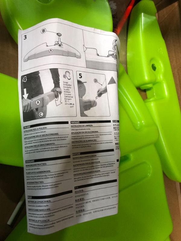 Photo 1 of Step2 Kid Alert Warning Children at Play Safety Sign, Neon Green
