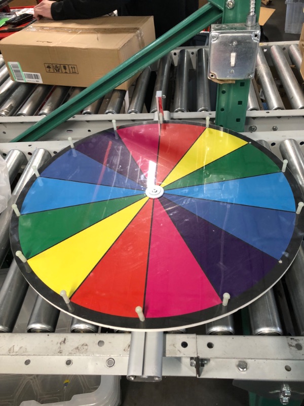 Photo 1 of 12 Inch Heavy Duty Spinning Prize Wheel 
