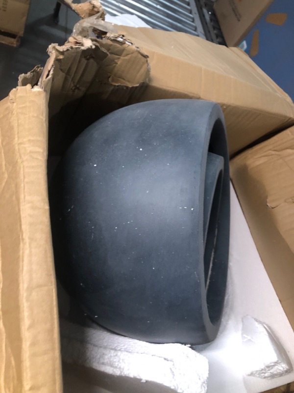 Photo 1 of ***DAMAGED - SEE PICTURES - ONLY 2 PLANTERS***
Kante 20" D, 16" D and Lightweight Concrete Outdoor Round Planter, Set of 2