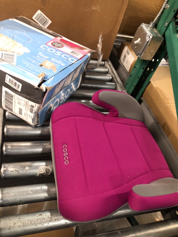 Photo 4 of Cosco Topside Booster Car Seat - Easy to Move, Lightweight Design (Magenta)