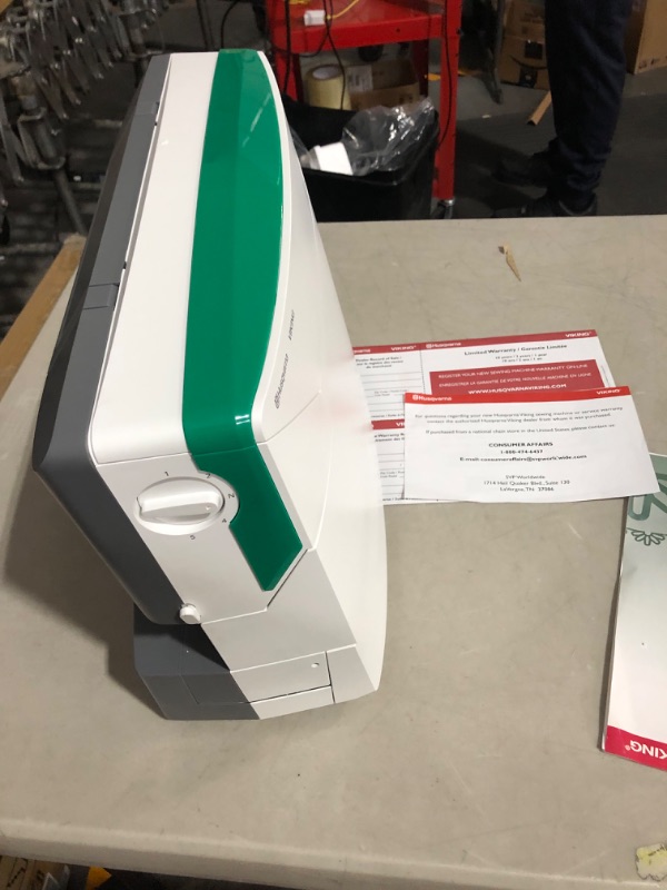 Photo 1 of **PARTS ONLY** **SEE NOTES** Husqvarna Viking Jade 20 Sewing Machine