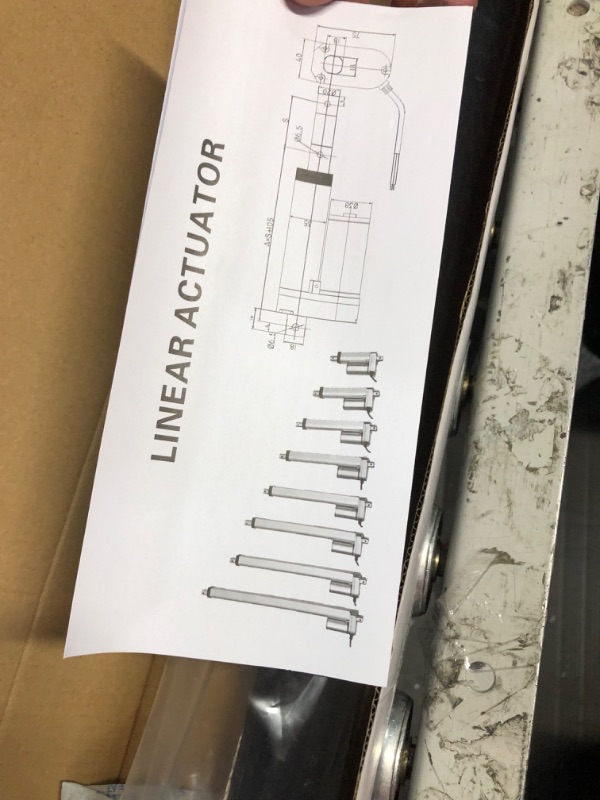 Photo 4 of {STOCL PHOTO SEE NOTES}
JQDML Linear Actuator 12V 28 Inch Long Stroke 660lbs/3000N Heavy Duty Speed 35'' 2 PACK