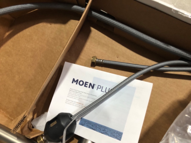 Photo 7 of **READ NOTES BELOW
**USED*Moen Adler Spot Resist Stainless One-Handle High Arc Kitchen Sink Faucet