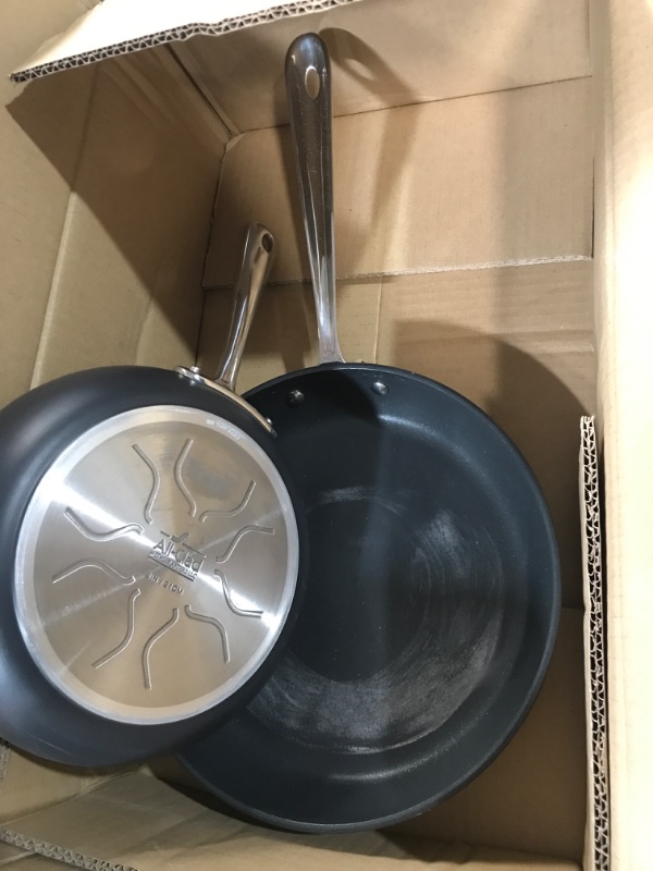 Photo 1 of  8-Inch and 10-Inch Fry Pan Cookware Set, 2-Piece, Black