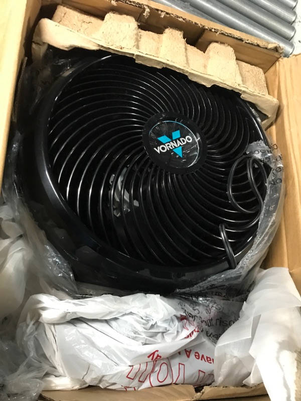 Photo 2 of Vornado Large Pedestal Whole Room Air Circulator Fan with Adjustable Height,