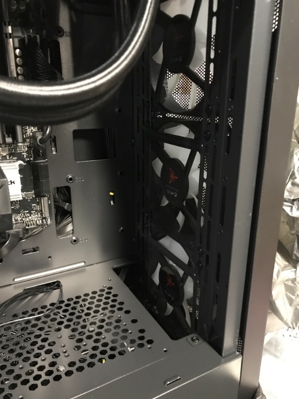 Photo 1 of Skytech Shadow Gaming PC Desktop 

UNABLE TO TEST/MISSING POWER CORD 