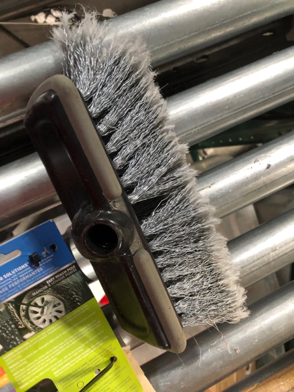 Photo 1 of Carrand 93053 Deluxe Car Wash 8" Wash and Jet Dip Brush with 48" Handle Wash Brush