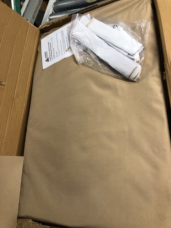Photo 1 of Leader Accessories Deluxe 4-Person Golf Cart Cover Storage Driving Enclosure Fit EZ Go, Club Car, Yamaha Cart BEIGE