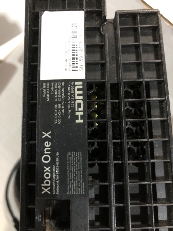 Photo 1 of XBOX 1 X
(UNTESTED)