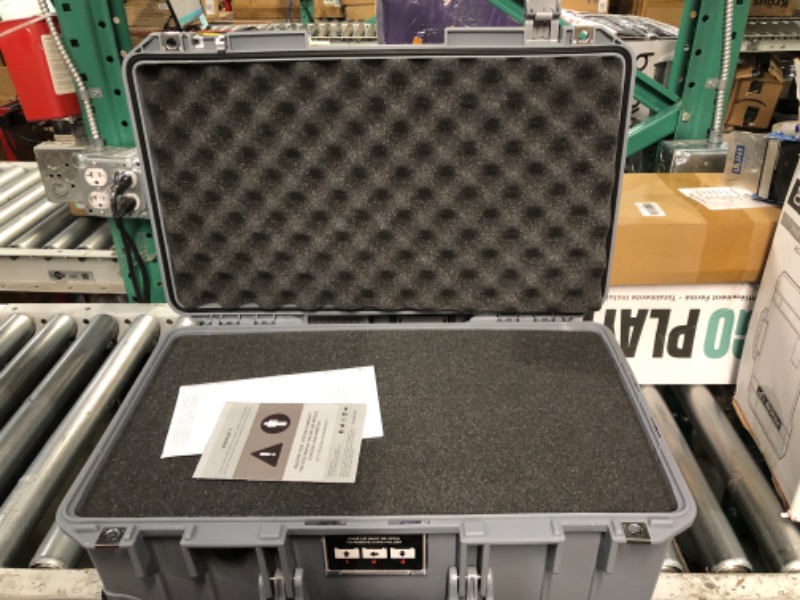 Photo 5 of Pelican Air 1535 Case with Foam - Silver Silver With Foam