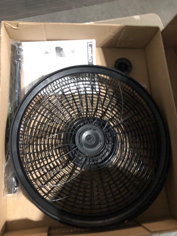 Photo 2 of **PARTS ONLY** **SEE CLERK NOTES** Lasko Elegance & Performance Pedestal Fan, 18 In Black