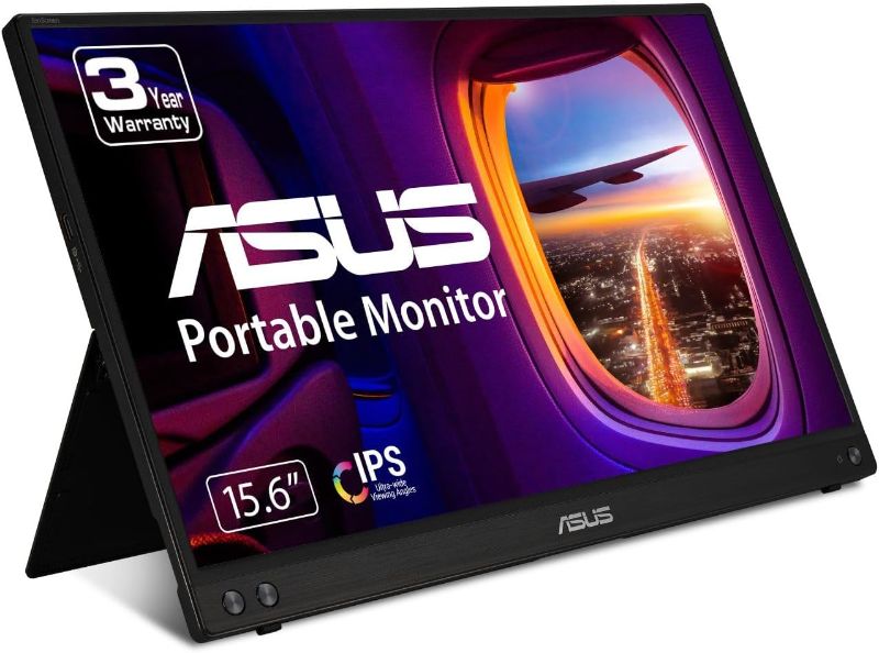 Photo 1 of * cracked screen * sold for parts *
ASUS ZenScreen 15.6” 1080P Portable USB Monitor (MB16ACV) - Full HD, IPS, USB Type-C, 