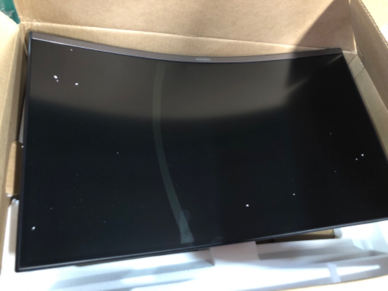 Photo 1 of **NONREFUNDABLE**FOR PARTS OR REPAIR**SEE NOTES**
S39C series 27" LED 1000R Curved FHD FreeSync Monitor with Speakers