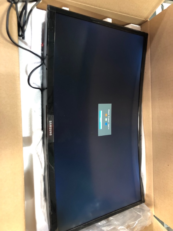 Photo 2 of SAMSUNG 23.5” CF396 Curved Computer Monitor, AMD FreeSync for Advanced Gaming, 4ms Response Time, Wide Viewing Angle, Ultra Slim Design, LC24F396FHNXZA, Black 24-Inch Curved DP/HDMI/1-Yr Warranty