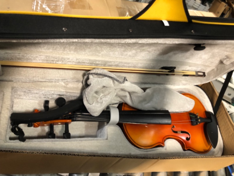 Photo 4 of *MAJOR DAMAGE TO STRING SEE PHOTOS*
Yasisid Violin Stringed Musical Instruments,Violin Full Set 3/4