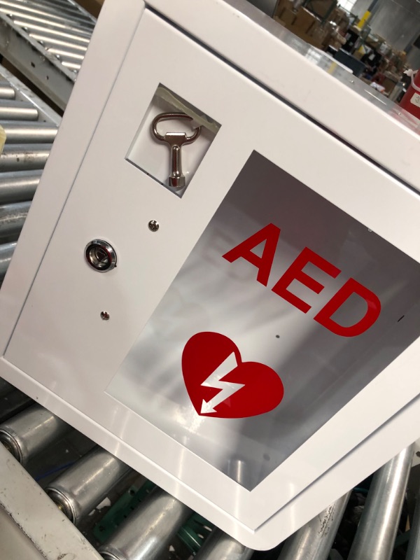 Photo 4 of AED Cabinet fits All Brands Cardiac Science, Zoll, AED Defibrillator, Physio-Control