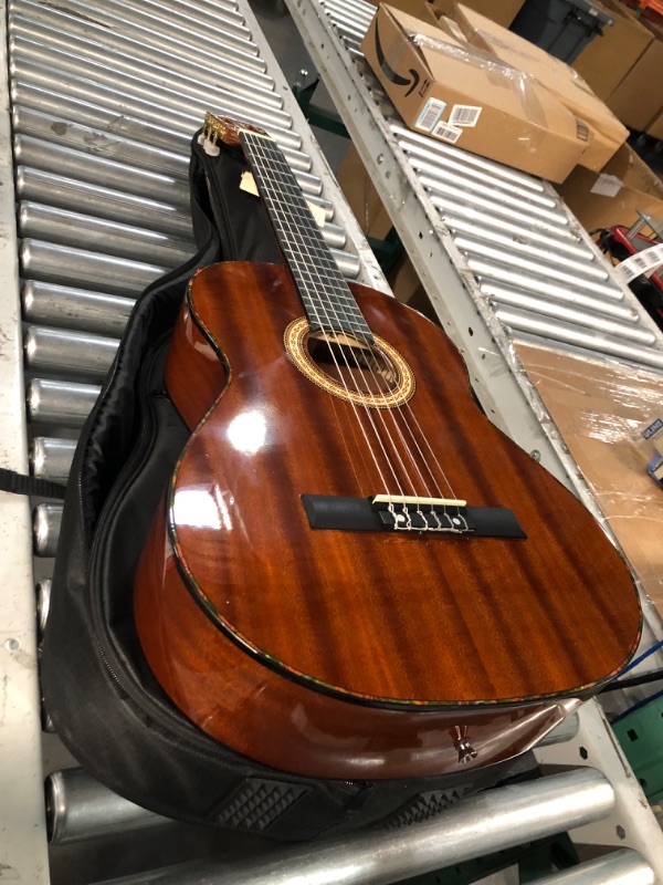 Photo 1 of Classical Guitar 4/4, 39 Inch Full Size Nylon String Guitar for Beginner Adults