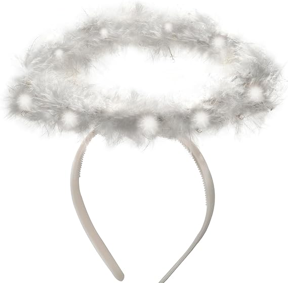 Photo 1 of Light-Up Angel Halo Headband