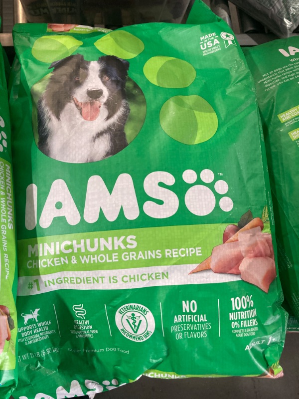 Photo 2 of **SEE NOTES**
Iams Proactive Health Adult Dog Food, Mini Chunks - 15 lb bag