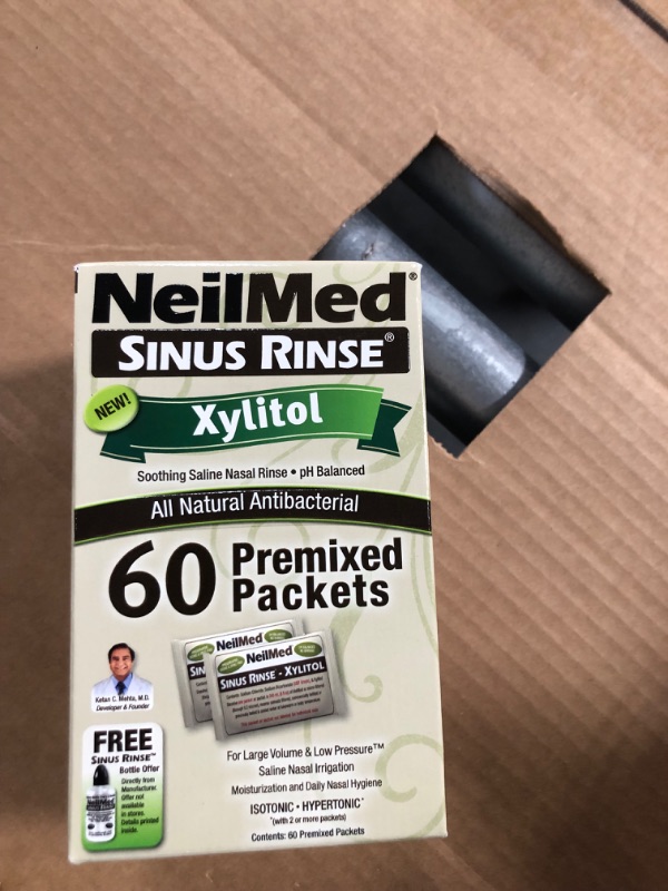 Photo 2 of NeilMed Sinus Rinse Premixed Refill Packets with Xylitol, 60ct.