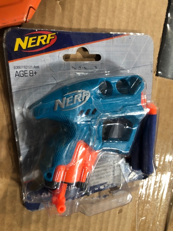 Photo 3 of Nerf Nanofire Blue Blaster and Combats