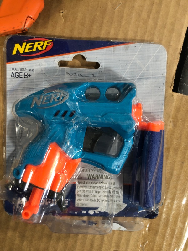 Photo 2 of Nerf Nanofire Blue Blaster and Combats