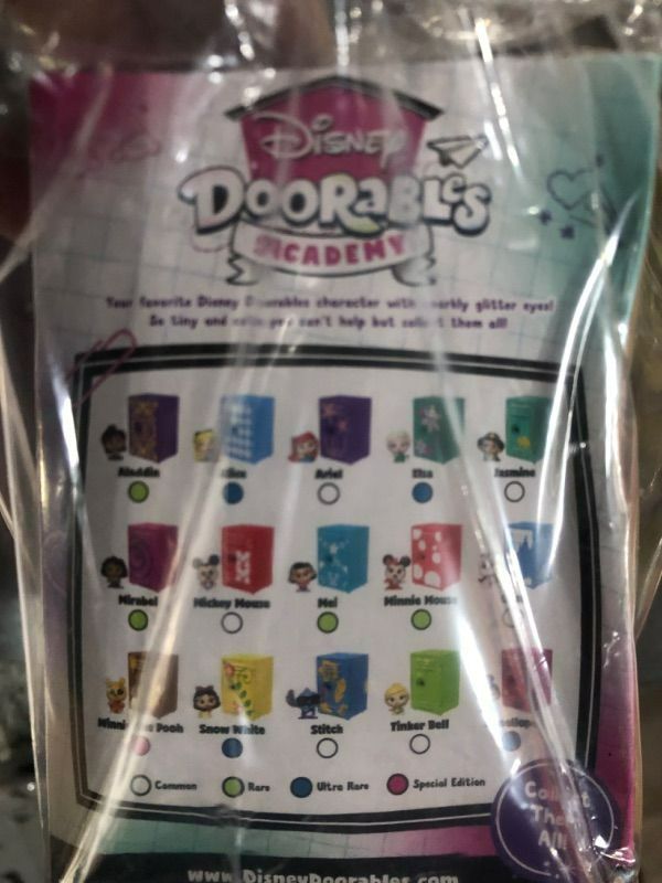 Photo 4 of Disney Doorables NEW Academy Surprise Locker 3 Pack, Collectible Figure Set, Styles May Vary, Officially Licensed Kids Toys for Ages 5 Up, Gifts and Presents by Just Play