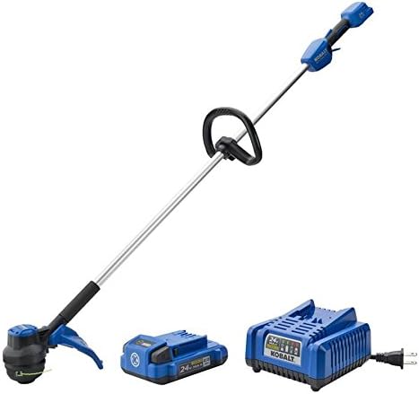 Photo 1 of *PARTS ONLY DOES NOT FUNCTION-MISSING BATTERY*
Kobalt 24-Volt Max 12-in Straight Cordless String Trimmer