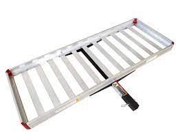 Photo 1 of **NON REFUNDABLE NO RETURNS**
**PARTS ONLY**MISSING PARTS*
 60" x 22" Aluminum Cargo Carrier Rack Basket for Luggage for SUV Truck Car Van - 500 lbs. Capacity 50138- Non-Folding 60" x 22" Aluminum Cargo Carrier