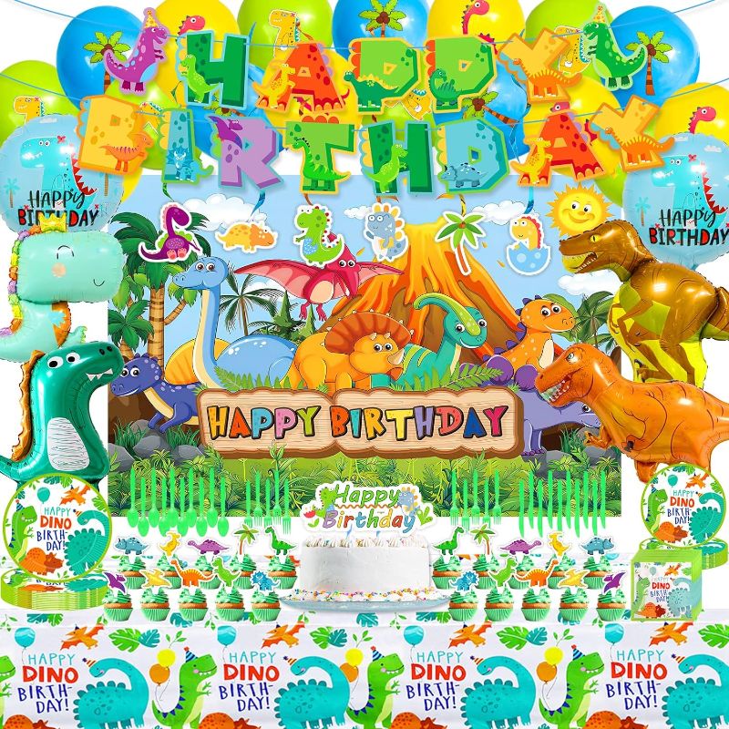 Photo 1 of (STOCK PHOTO FOR SAMPLE ONLY) - Dinosaur Birthday Party Supplies - Dinosaur Party