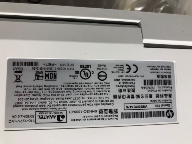 Photo 11 of **PARTS ONLY** **SEE CLERK NOTES** LaserJet Pro M255dw Wireless Color Laser Printer