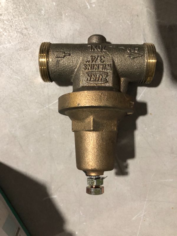 Photo 4 of ***USED - SEE PICTURES***
Wilkins 3/4 in. 70XL Pressure Reducing Valve with Double Union FNPT Connection