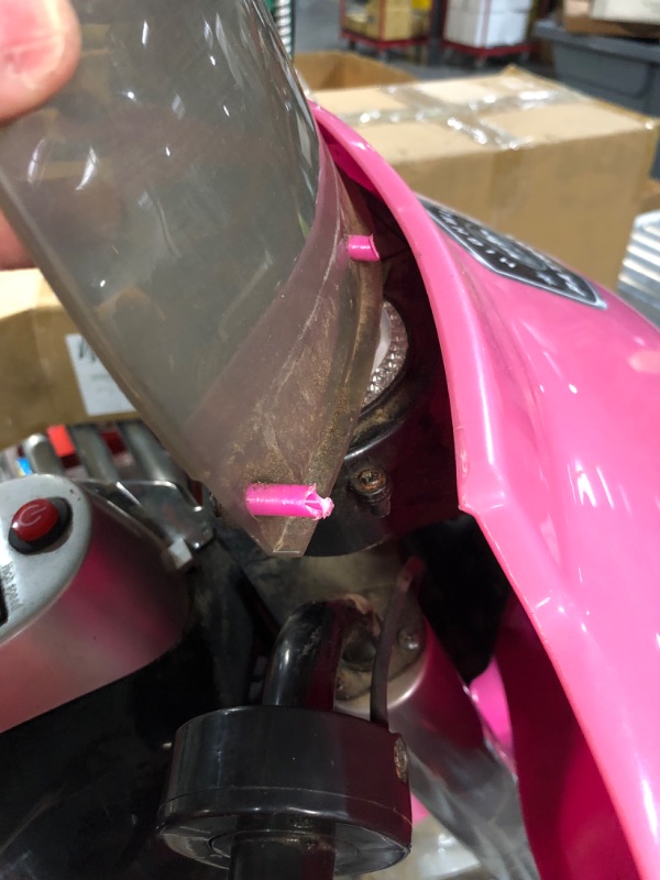 Photo 4 of *PARTS ONLY DOES NOT FUNCTION*
Kid Motorz 12V Patrol H. Police Ride On, Pink