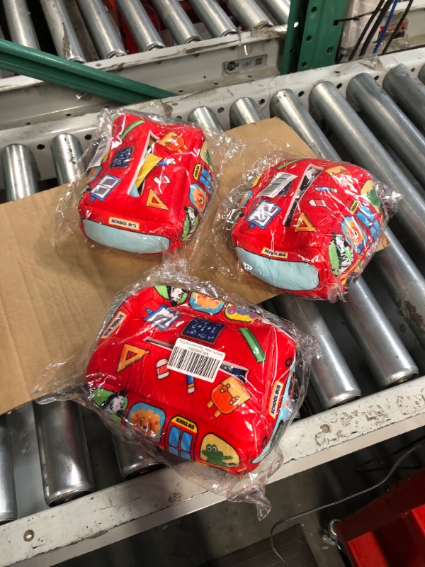 Photo 1 of AIRUIFU Baby Toys 6 to 12 Months - Tissue Box Toy Montessori for Babies 6-12 Months, Soft Stuffed (Cars) (3 Pack)