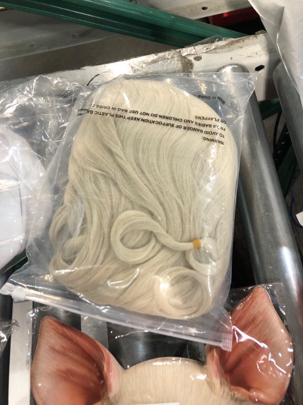 Photo 1 of **NON REFUNDABLE** Halloween Wig and Mask Bundle