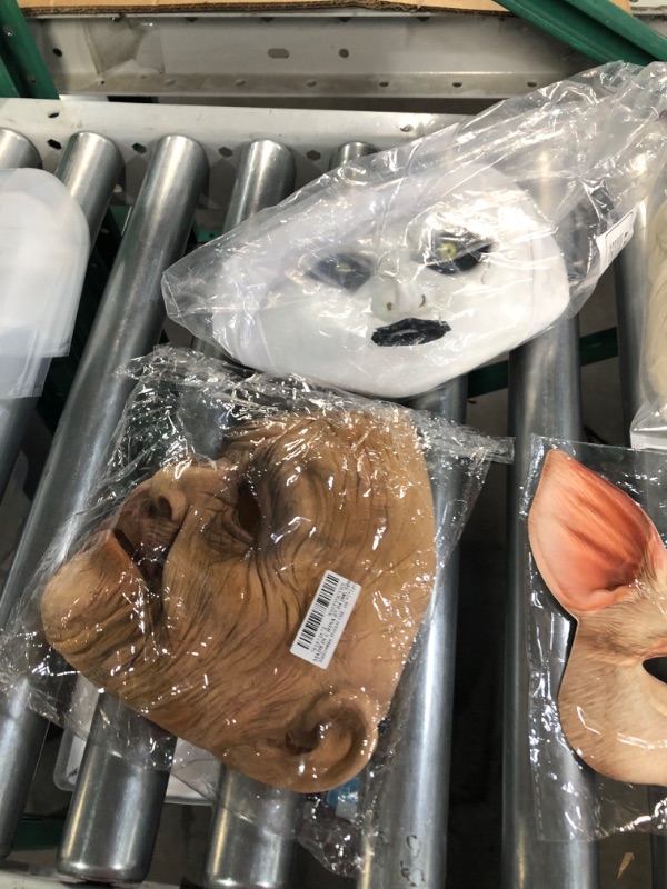 Photo 1 of **NON REFUNDABLE** Halloween Wig and Mask Bundle