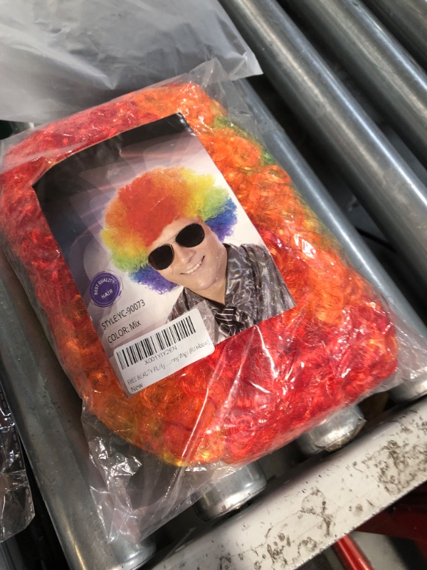 Photo 1 of **NON REFUNDABLE** Halloween Wig and Mask Bundle