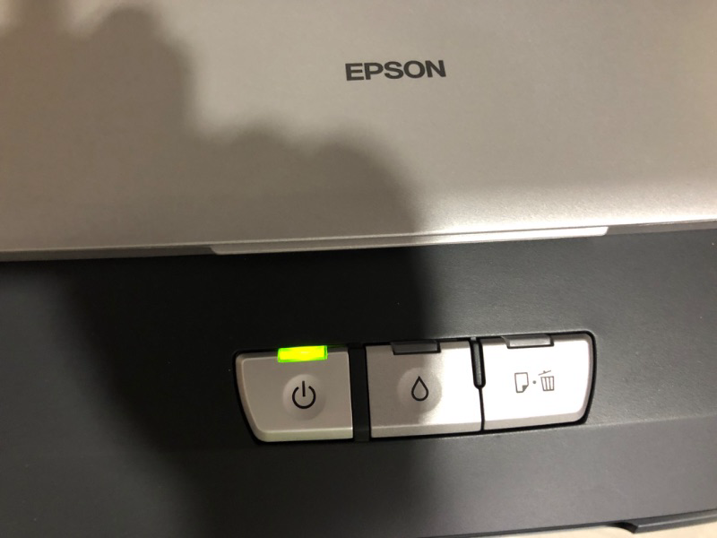 Photo 3 of **NO INK** **POWERS ON** Epson Ultra High Definition R260 Photo Inkjet Printer **PARTS**