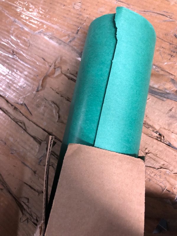 Photo 2 of Rainbow Duo-Finish Kraft Paper Roll, 40 lb, 48 Inches x 200 Feet, Emerald